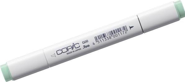 Actual product image Copic Graphic marker Classic type G - 00 (G00 - Jade Green, 1 x)