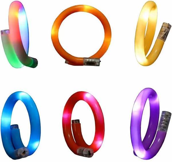 Immagine prodotto Magni Bracciale LED 4 assortiti (Materiale sintetico)