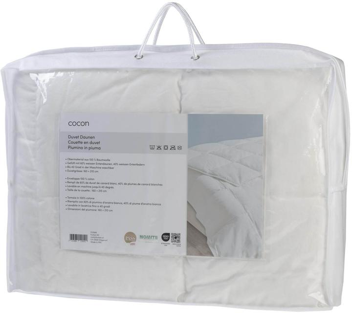 Actual product image Cocon Down duvet (500 g, Down, 210 x 160 cm)