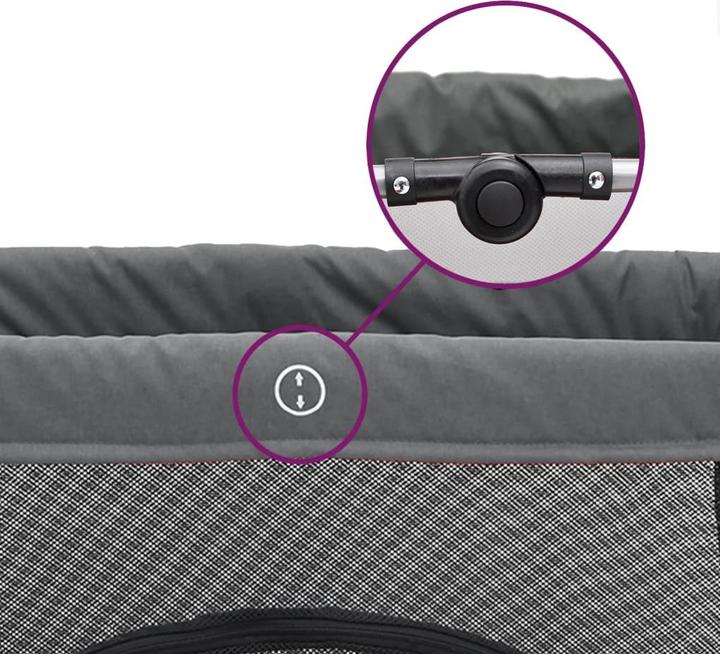 Produktbild vidaXL Baby Laufstall (82 x 110 x 67 cm)
