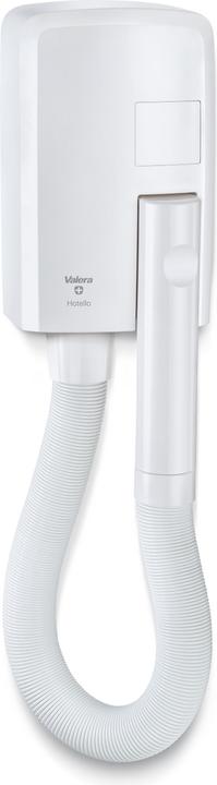 Valera Hotello Wall Hair Dryer White Plastic 1200 W Hair Dryer New Compact Model, Automatic (1200 W)
