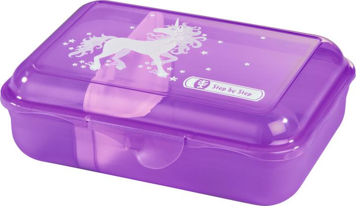 Actual product image Step by Step lunch box with click closure, dishwasher-safe