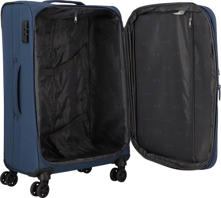 Actual product image D&N Travel Line 6804 4-wheel suitcase set 3 pcs. (196 l)