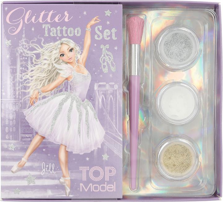 Actual product image Depesche TOPModel - Glitter Tattoo Set - BALLET - ( 0412322 )