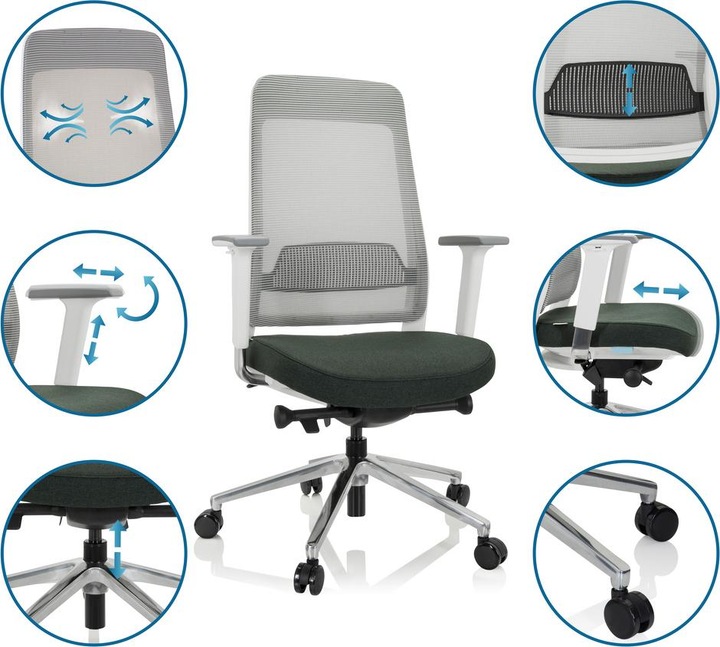 Produktbild Hjh Office Chiaro T2 White