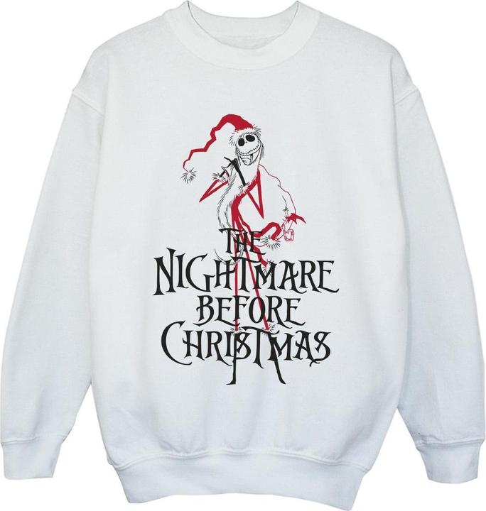 Image du produit Disney - Sweat THE NIGHTMARE BEFORE CHRISTMAS SANTA - Fille (140, 146)