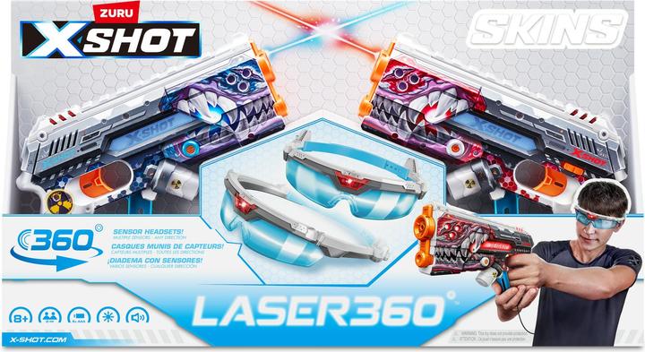 Actual product image Xshot Skins Laser 360°