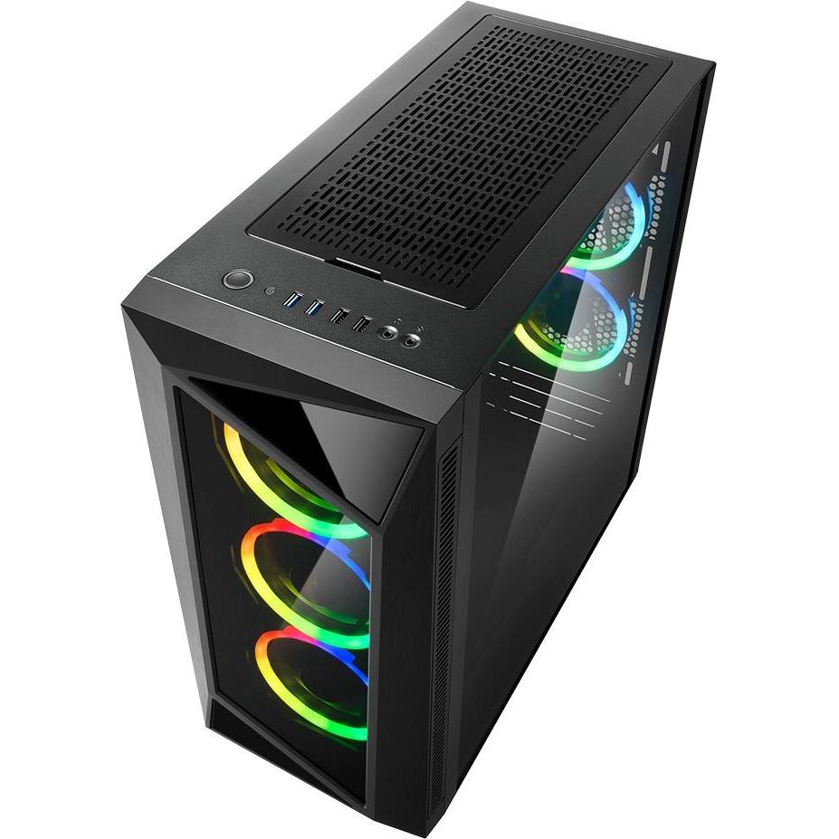 Thumbnail - Sharkoon Magnetic Top Cover Kit - Vordercover - Schwarz, PC Gehäuse Zubehör