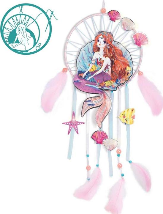 Actual product image Djeco DIY - Dreamcatcher mermaid