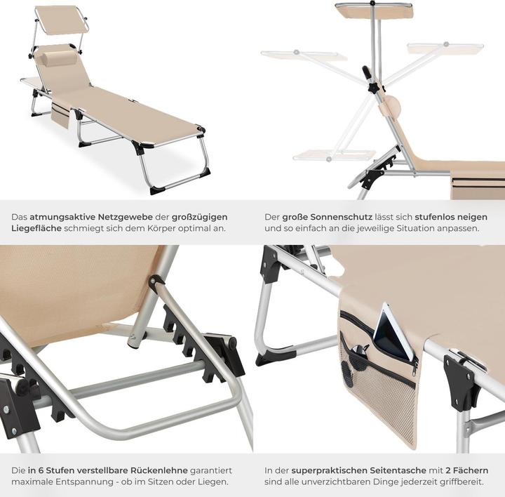 Actual product image tectake Aurelie (218 cm)