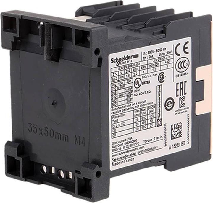 Produktbild Schneider Electric Leistungsschütz 24VDC 2,2kW 6A