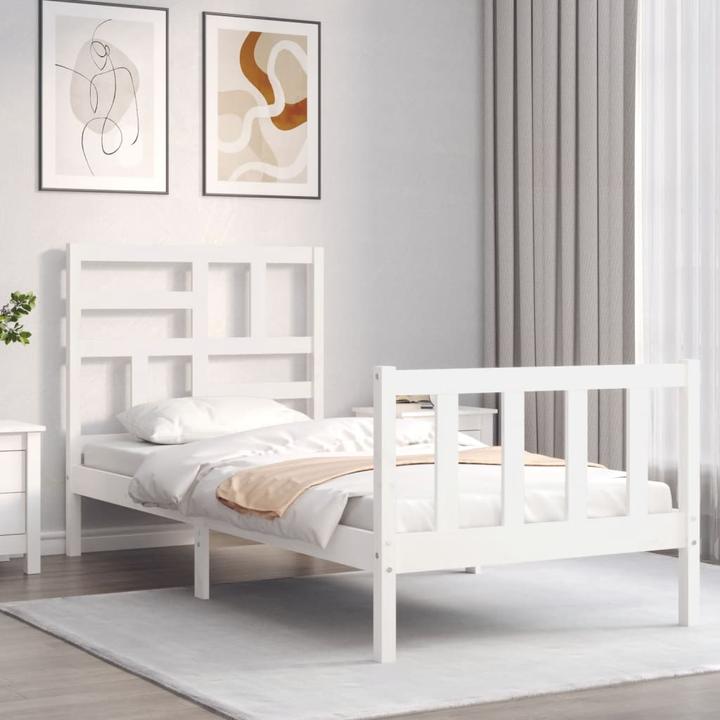 Actual product image vidaXL Bettgestell (90 x 200 cm)