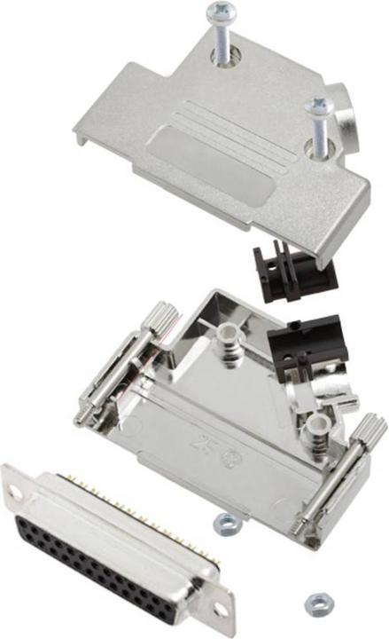 Produktbild Tru Components TCD45PKM25DMSK 7709852 D-SUB Buchsenleisten-Set 45 ° Polzahl (num