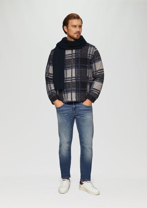 Immagine prodotto s.Oliver Tuch Schal aus Baumwolle mit Rippstruktur