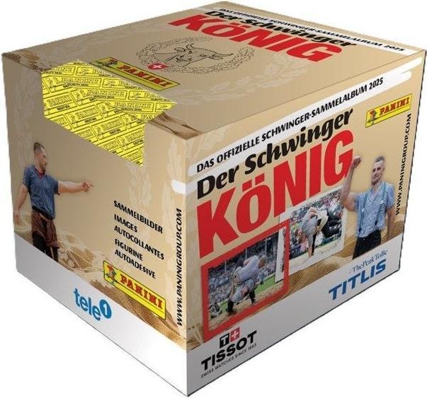 Panini Schwingerkönig 2025 STK - Box mit 50 Stickertüten (Box Set & Collection)