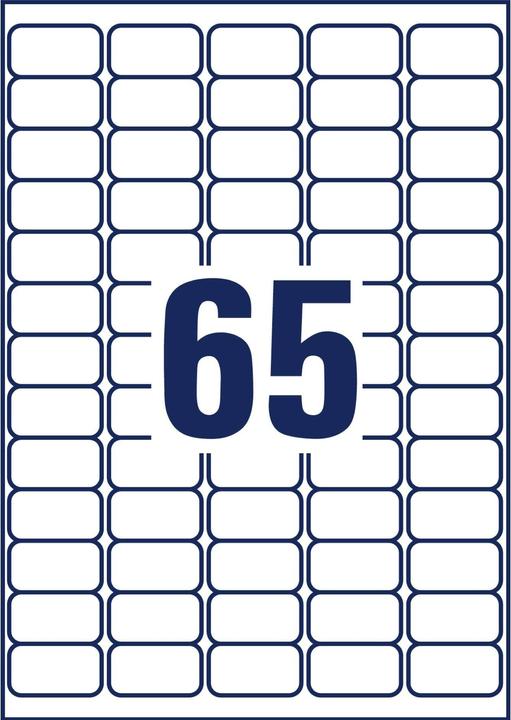 Actual product image Avery Universal labels