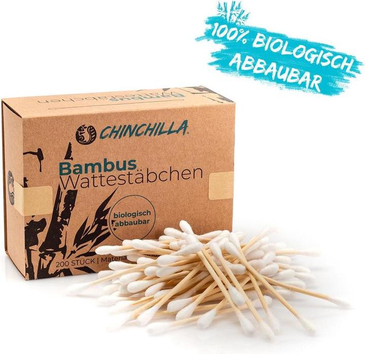 Produktbild Chinchilla Vegan Wattestäbchen