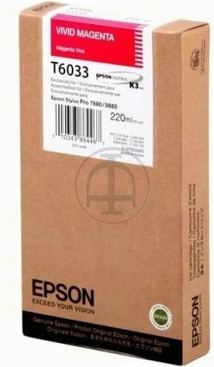 Image du produit Epson T6033 Vivid (M)