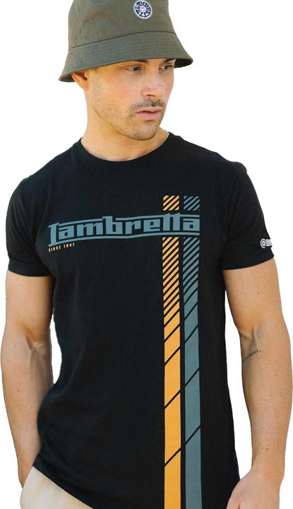 Immagine prodotto Lambretta SS25 Maglietta Striscia Da Corsa Uomo (S)