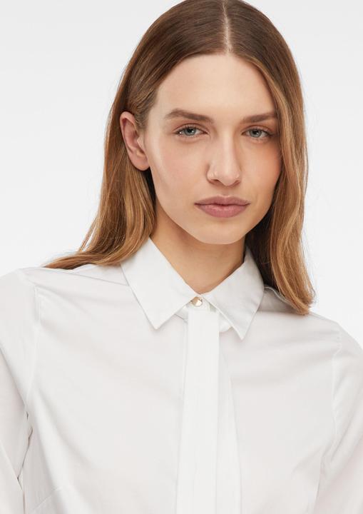 Immagine prodotto Comma Bluse Bluse aus Stretch-Popeline mit abnehmbarem Krawatten-Detail (46)