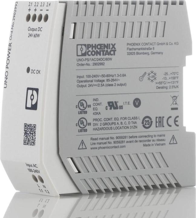 Produktbild Phoenix Contact Hutschienen-Netzteil (DIN-Rail