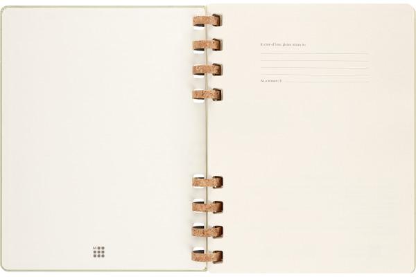 Image du produit Moleskine Planificateur d'études avec reliure à spirale (25 x 20.5 cm, 1 semaine / 2 pages)