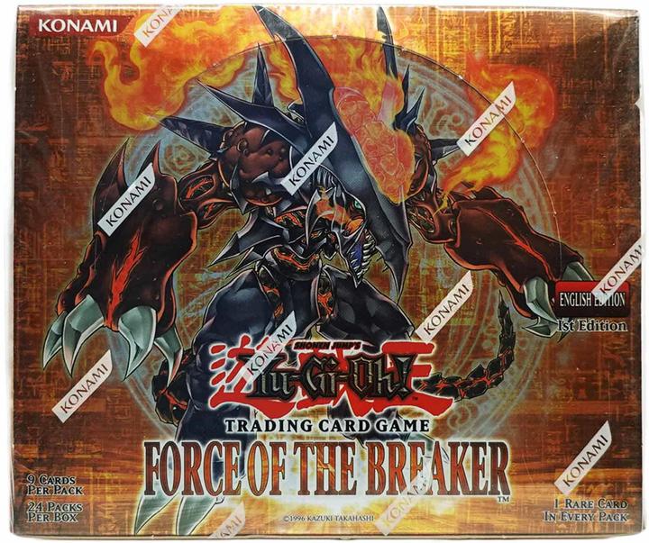 Actual product image Yu-Gi-Oh Force of the Breaker 1st Edition Booster Display (Sealed/OVP) -! - EN (English, Booster display)