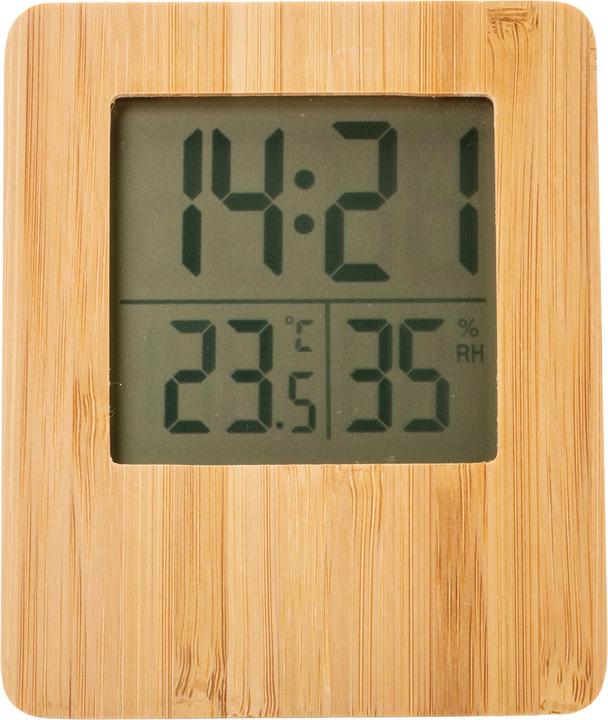 Actual product image Xd Collection Bamboo Digital Desk Clock