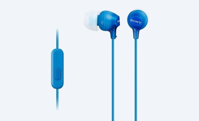 Actual product image Sony Mdr-Ex15ap (No noise cancelling, Cable)