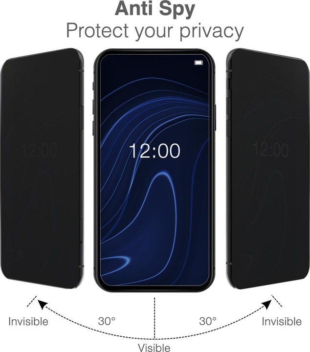 Produktbild Mobilize Sichtschutzglas (1 Stück, Apple iPhone 14 Pro)