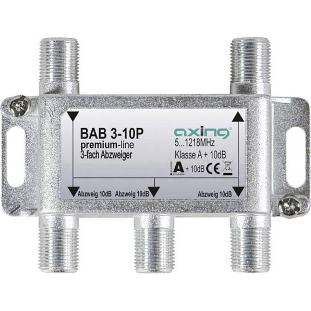 Axing Kabel-TV Abzweiger (10 dB, Verteiler und Abzweiger), Antennenkabel