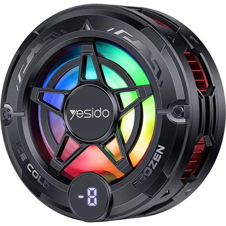 Yesido Mobile Phone Cooler C226, Grey, Accessori per cellulare, Grigio