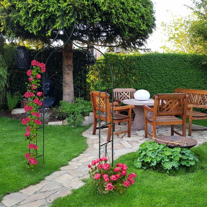 Image du produit Relaxdays Porte-manteaux design sur pied