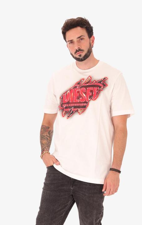 Actual product image Diesel Herren T-Shirt 100% Baumwolle - Modell Erebo Nova - Casual (S)