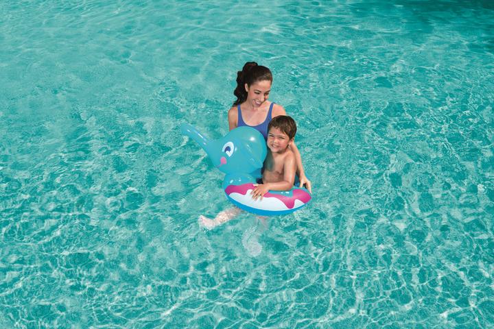 Image du produit Bestway Elephant Spray Ring, Multicolore, Swim ring, Pattern, Vinyl, 3 yr(s), 6 yr(s)