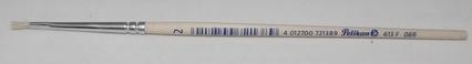 Produktbild Pelikan Pinsel Sorte 613F (2 mm)