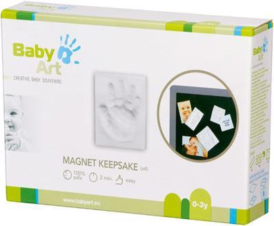 Actual product image Baby Art Magnet Keepsake for plaster casts