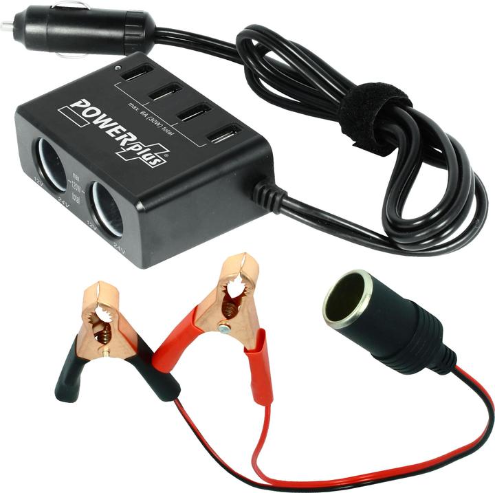 Image du produit Powerplus Solar Kit d'alimentation mobile 12V/24V