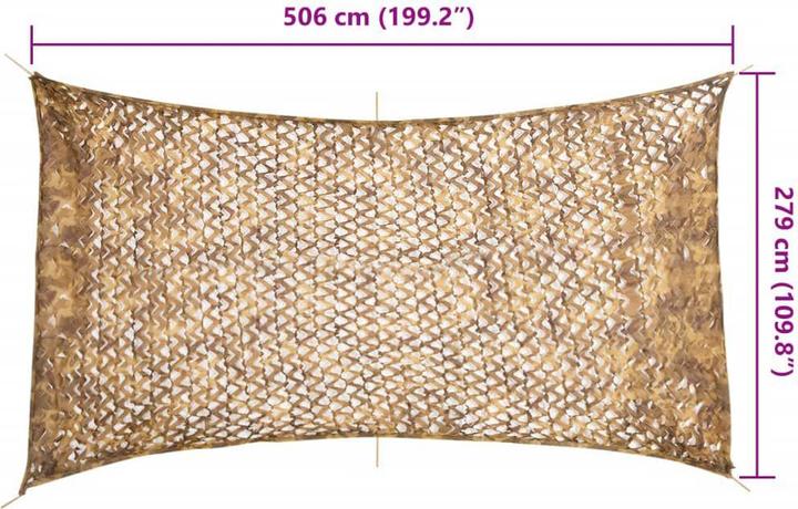 Produktbild vidaXL Tarnnetz