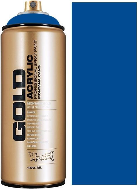 Image du produit Montana Cans Or (Bleu choc, 0.40 l)