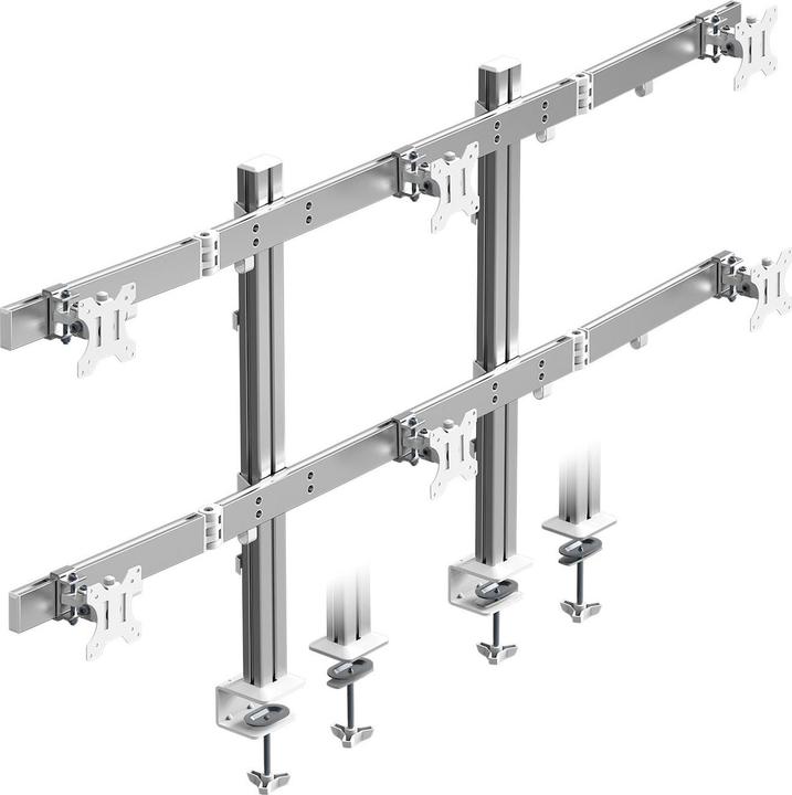Produktbild Icy Box iDamond Stand 666 (silber) (Tisch, 32", 8 kg)