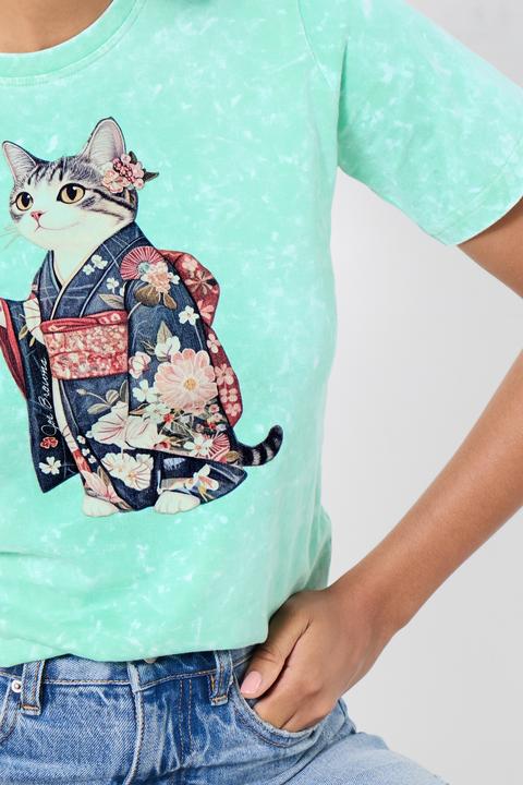 Produktbild Joe Browns Graphic Jersey Tee with Cat Print (38)