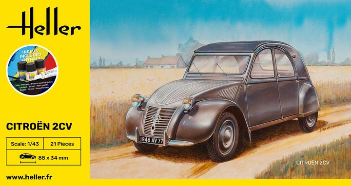 Produktbild Heller STARTER KIT Citroen 2 CV