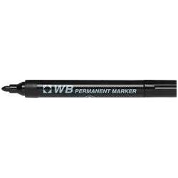 WB, Marker, Permanentmarker 860001 Schwarz (Schwarz, 1 x)