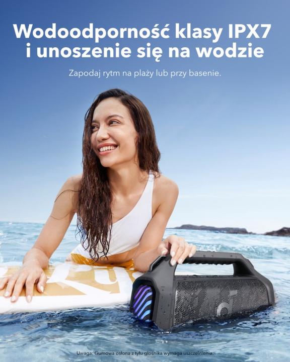 Produktbild soundcore Boom 2 Plus (20 h, Stromversorgung über USB, Akkubetrieb)