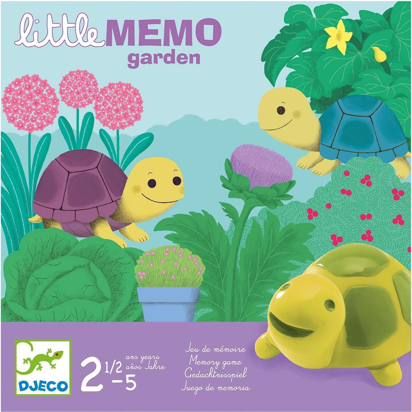 Djeco Little Memo Garten (mult) (Multilingual)