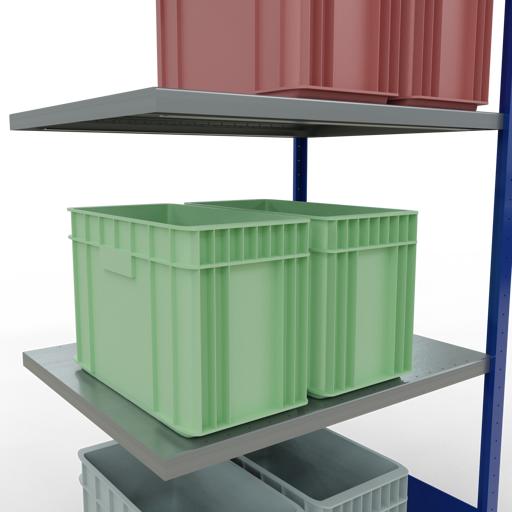 Image du produit Schulte Lagertechnik Système enfichable Élément suivant MULTIplus330 avec traverse de longueur
