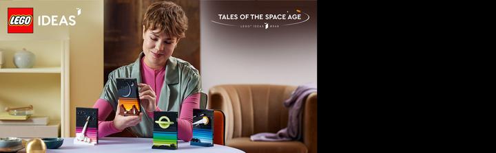 Actual product image LEGO Ideas - Stories from the Space Age (21340, LEGO Ideas, LEGO Rare Sets)