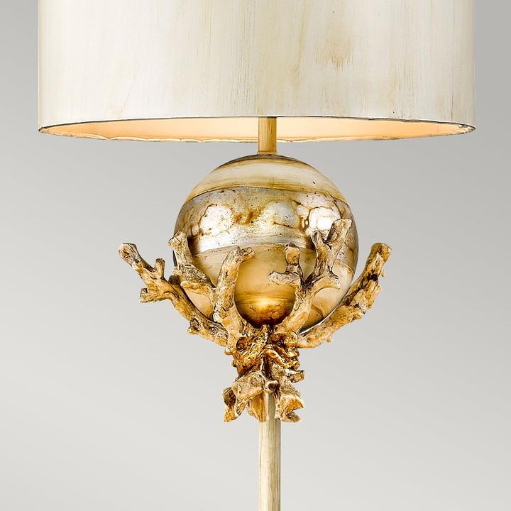 Produktbild Elstead Lighting Trellis Stehleuchte E27 Kitt Patina und Blattsilber (E27)