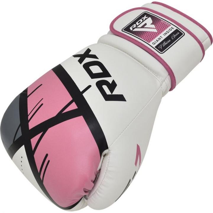 Actual product image Rdx Boxing Glove Bgr-F7 Pink (12 OZ, One size)